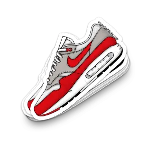 Air Max 1 "Big Bubble OG Red" Sneaker Sticker