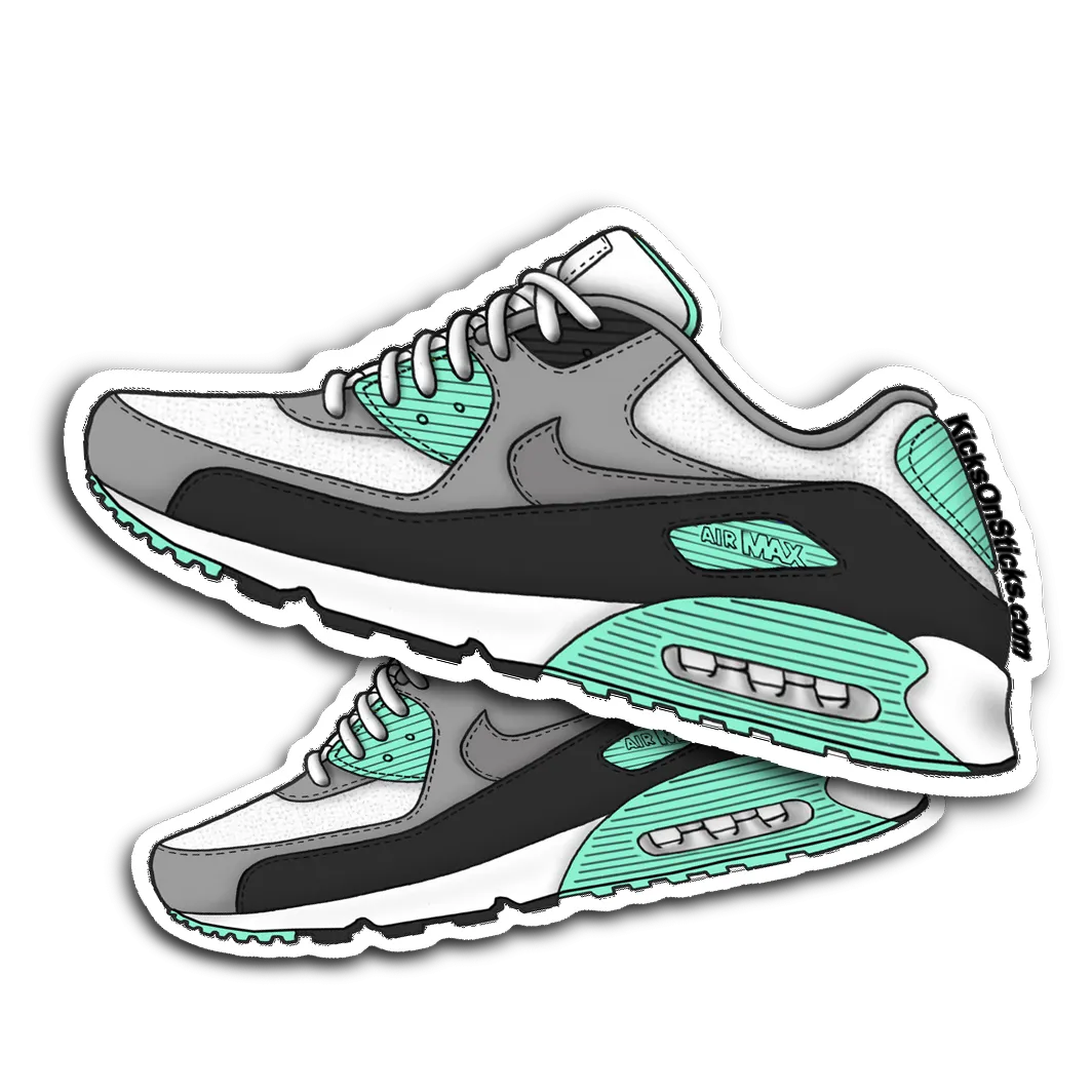 Air Max 90 "Recraft Turqoise" Sneaker Sticker