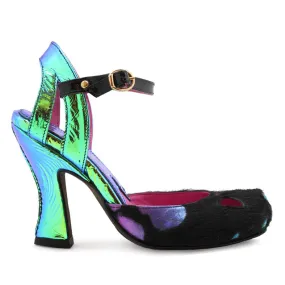 Bec - Black Rainbow Unicorn High heel