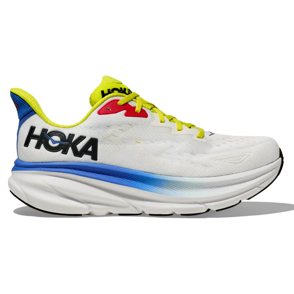 Hoka Clifton 9 Blanc De Blanc/Virtual Blue Running Shoe (Men's)